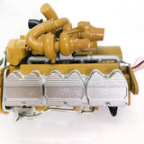 Stirlingkit 1/12 Zinc Alloy Diesel Engine Carburetor HG 6ASS-P01 for HG-P602 RC Car Vehicles Model, view 4