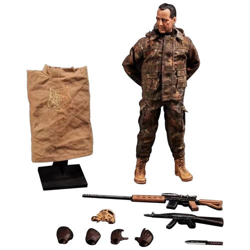 Stirlingkit 1/126 Scale RC Pilot Figure with Movable Joints for JCZK 300C PRO RC Helicopter