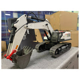 Stirlingkit 1/14 2.4G 22CH Alloy RC Excavator Construction Vehicles Toys with LED Light & Sound & Battery, view 6