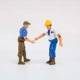 Stirlingkit 1/18 Scale 10cm Engineer Worker Action Man Figure, view 6