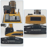 Stirlingkit 1/182.4G Metal Simulation Hydraulic  RC Excavator Construction Machinery Construction Model - RTR, view 3