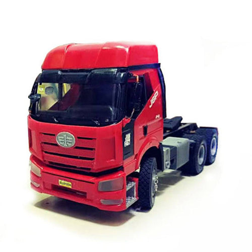 Stirlingkit 1/24 2.4G RC Simulation Tow Truck Detachable Flatbed Semi Trailer Engineering Tractor Truck Model RTR