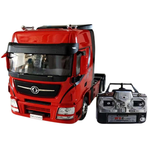 Stirlingkit 1/24 2.4G  Simulation RC Engineering  Tow Truck Detachable Flatbed Semi Trailer Tractor Model RTR
