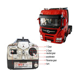 Stirlingkit 1/24 2.4G  Simulation RC Engineering  Tow Truck Detachable Flatbed Semi Trailer Tractor Model RTR, view 5