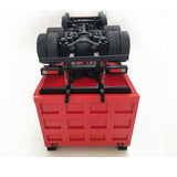 Stirlingkit 1/24 Hydraulic RC Truck 2.4G Full Scale Simulation 4 Front 8 Back Dump Truck Heavy Truck Engineer Machine Model RTR, view 4