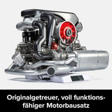 Stirlingkit 1/3 Scale DIY Flat-six Engine Model Building kits Build Your Own Functional Horizontally Opposed-six Cylinder Engine with Working Turbocharger, view 4