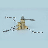 Stirlingkit 1/4" X 40 TPI Reversible Control Valve for Steam Engine Model P11, view 6