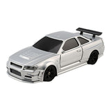Stirlingkit 1/43 Scale 2.4G RC Drift Car 4WD 15km/h Mini Racing Car Model with Lights Kit, view 3
