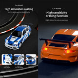 Stirlingkit 1/43 Scale 2.4G RC Drift Car 4WD 15km/h Mini Racing Car Model with Lights Kit, view 5