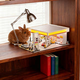 Stirlingkit 1/64 Scale Gas Station Diorama Model without Vehicles & Mini Figures, view 5