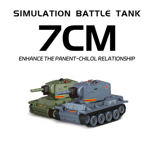 Stirlingkit 1/64 Super Mini RC Battle Tank IR Combat Rotating Turret Toy