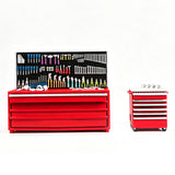 Stirlingkit 1/64 Tuner Garage Miniature Tool Cabinet & Workbench Set – Detailed Workshop Accessory with Mobile Locker, view 5