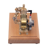 Stirlingkit 1.6cc Miniature Horizontal 4 Stroke Single Cylinder Gas Engine IC Engine Model with Speed Limiter M20, view 5