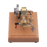 Stirlingkit 1.6cc Miniature Horizontal 4 Stroke Single Cylinder Gas Engine IC Engine Model with Speed Limiter M20, view 6