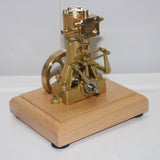 Stirlingkit 1.85CC Single-cylinder Double Acting Vertical Steam Engine with 200ml Boiler Model, view 6