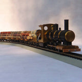 Stirlingkit 1:87 HO Scale Steam Drive Train Model Steam Locomotive Model Live Steam Engine, view 3