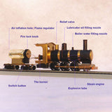 Stirlingkit 1:87 HO Scale Steam Drive Train Model Steam Locomotive Model Live Steam Engine, view 5