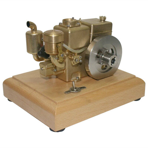 Stirlingkit 1.9cc Miniature Gasoline Model Engine Old Tractor Engine Four-stroke Water-cooled Internal Combustion Engine Model