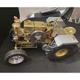 Stirlingkit 1.9cc Miniature Gasoline Model Engine Old Tractor Engine Four-stroke Water-cooled Internal Combustion Engine Model, view 3