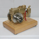 Stirlingkit 1.9cc Miniature Gasoline Model Engine Old Tractor Engine Four-stroke Water-cooled Internal Combustion Engine Model, view 4