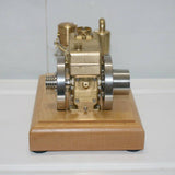 Stirlingkit 1.9cc Miniature Gasoline Model Engine Old Tractor Engine Four-stroke Water-cooled Internal Combustion Engine Model, view 5