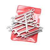 Stirlingkit 10-in-1 Mini Cr-V Wrench Set for Model Engine Enthusiasts Builder Repair Tools, view 5