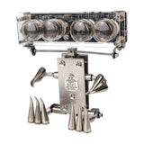 Stirlingkit 100+PCS Luminous Tube Clock Robot Model Kit Assembling Toy Gift, view 2