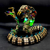 Stirlingkit 1000+PCS 3D DIY Cobra Snake Metal Model Kits, view 5