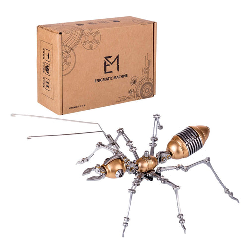 Stirlingkit 100PCS Golden Ant DIY Model Exquisite Jewelry MINI Ornaments