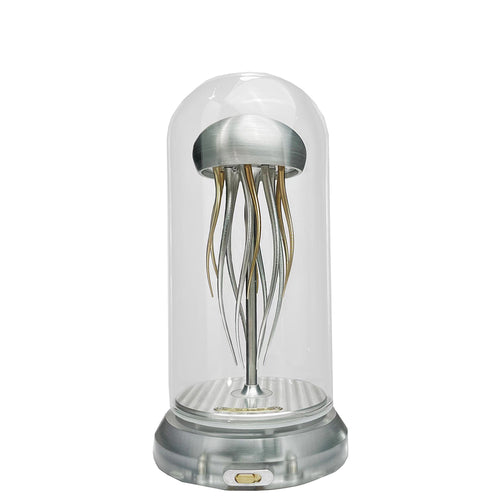 Stirlingkit 100PCS+ Metal Rhythm Kinetic Jellyfish Model Building Kits with Glass Cover