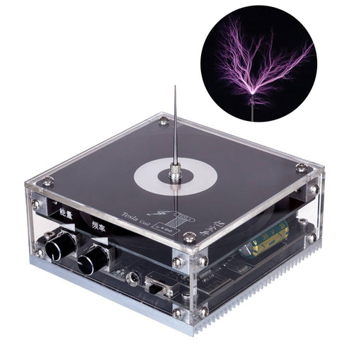 Stirlingkit 10cm Electronic Musical Tesla Coil Artificial Lightning Magnetic Storm Coil Experimental Toy 48-54V DC