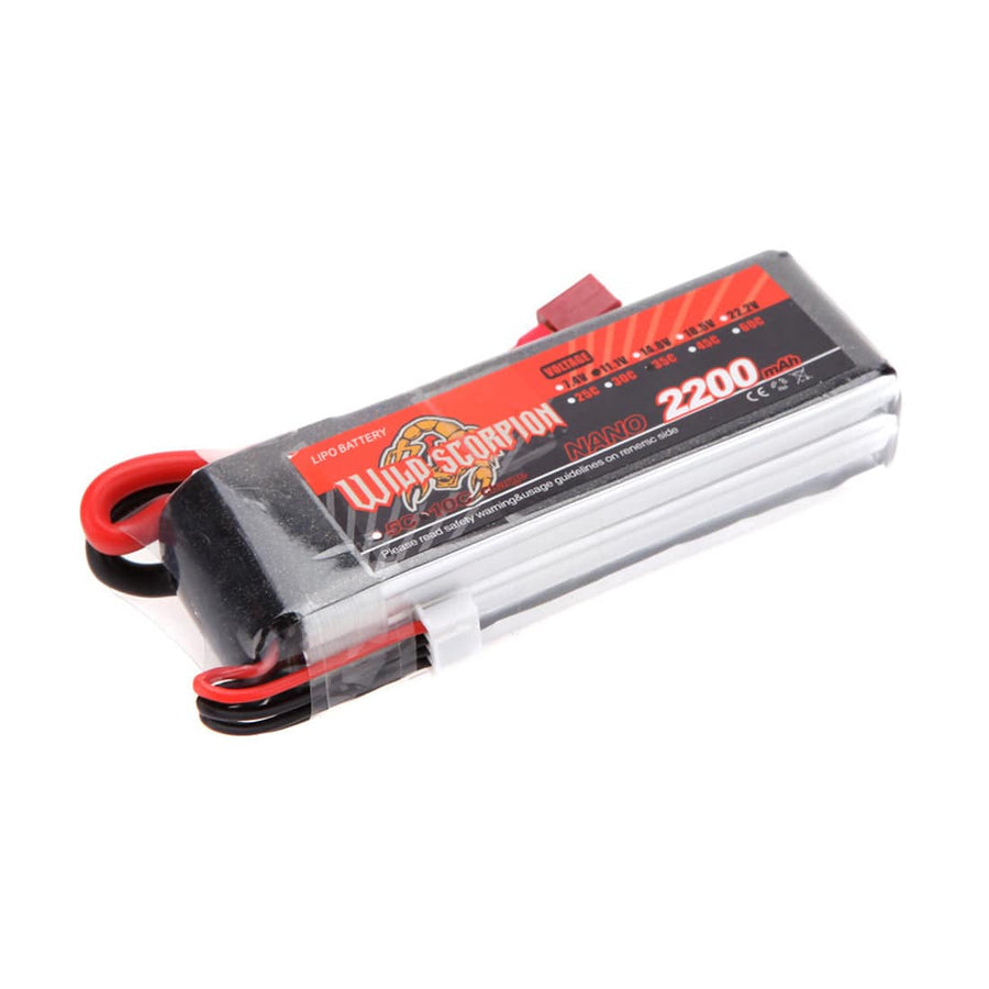 Stirlingkit 11.1V 2200mAh 30C 3S T-plug Battery for RC Boat and Car Methanol Engine Model Gasoline Engine Blaster