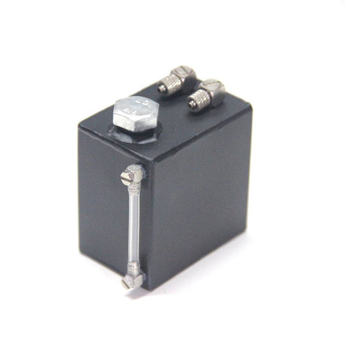 Stirlingkit 110ml Metal Mini Fuel Tank with Oil Level Display for Gasoline RC Cars Engine Model