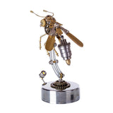 Stirlingkit 117PCS 3D Mechanical Wasp Metal DIY Model Manual Assembly Creative Kit, view 3