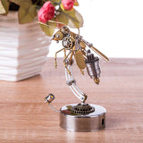 Stirlingkit 117PCS 3D Mechanical Wasp Metal DIY Model Manual Assembly Creative Kit, view 5