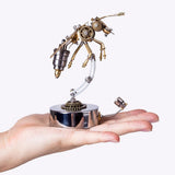Stirlingkit 117PCS 3D Mechanical Wasp Metal DIY Model Manual Assembly Creative Kit, view 6