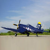 Stirlingkit 1200mm Wingspan RC Airplane War Plane Fighter Model with Auto Landing Gear - PNP (Navy Blue), view 2