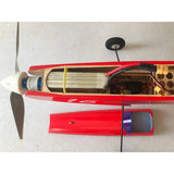 Stirlingkit 1250mm Wingspan Sport Plane Balsa Wooden Aircraft Airplane Model ARF - Red, view 3