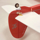 Stirlingkit 1250mm Wingspan Sport Plane Balsa Wooden Aircraft Airplane Model ARF - Red, view 6