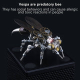 Stirlingkit 126PCS 3D Metal Wasp Assembly DIY Mechanical Kit Educational Toy, view 4