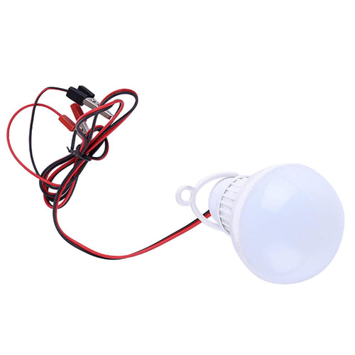 Stirlingkit 12V 5W LED Bulb Replacement Bulb with Wiring and Clamp for Stirling Generator