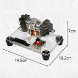 Stirlingkit 12v Electric Turbo Supercharger Brushless DC Motor, view 6