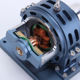 Stirlingkit 12V High Power Permanent Magnet Dc Generator Alternator for HOWIN/ENJOMOR/RETROL/SEMTO Engine Models Modification, view 5