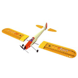 Stirlingkit 1320mm Wingspan Wooden Trainer Plane Stable Electric Balsa Airplane Assembly KIT -Orange, view 5
