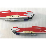 Stirlingkit 1330mm Wingspan Gas Powered Helicopter RC Sport Plane Balsa Wood Airplane KIT - Red, view 5