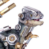 Stirlingkit 136Pcs DIY Metal Mechanical Variant Beast 3D Assembly Puzzle Model Kit - Dinosaur, view 4