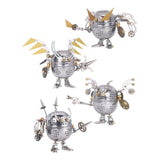 Stirlingkit 139+Pcs DIY Metal Puzzle Model Kit 3D Assembly Mechanical Jigsaw Craft for Home Decor, view 2
