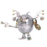 Stirlingkit 139+Pcs DIY Metal Puzzle Model Kit 3D Assembly Mechanical Jigsaw Craft for Home Decor, view 3