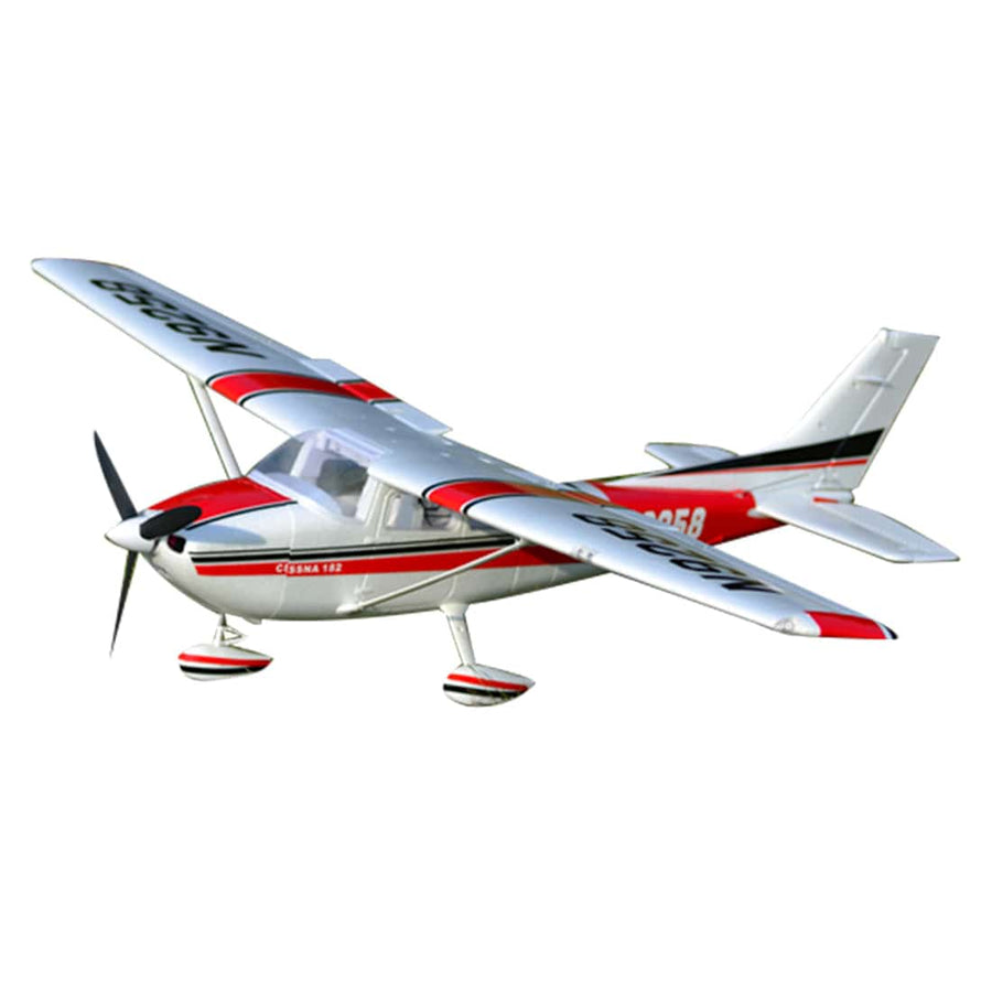 Stirlingkit 1410mm Wingspan EPO Foam RC Airplane N9258 Trainer Beginner Plane Model PNP - Red
