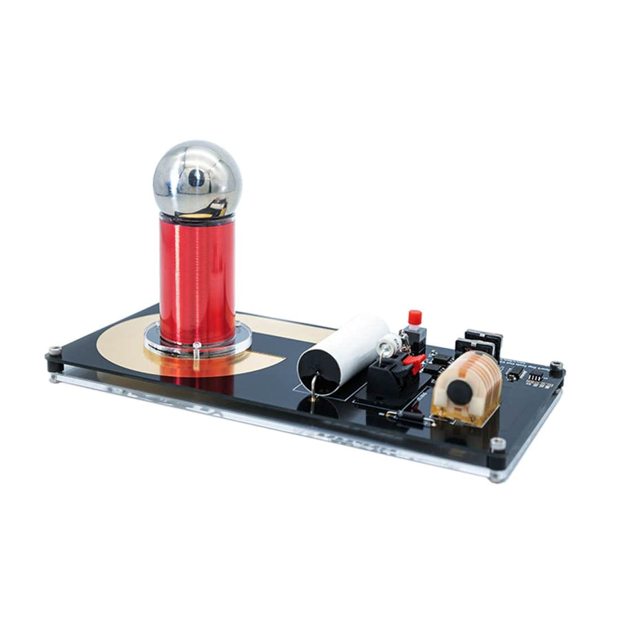Stirlingkit 15-24V Current 2A Arc Lighter Powered Tesla Coil Artificial Lightning Generator Experiments Toy